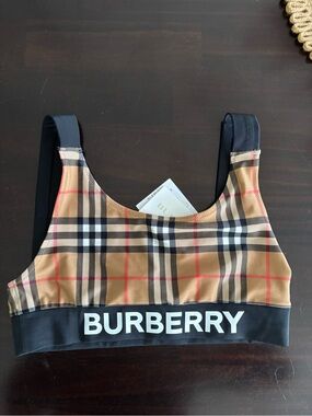 NWT Burberry Swim Top